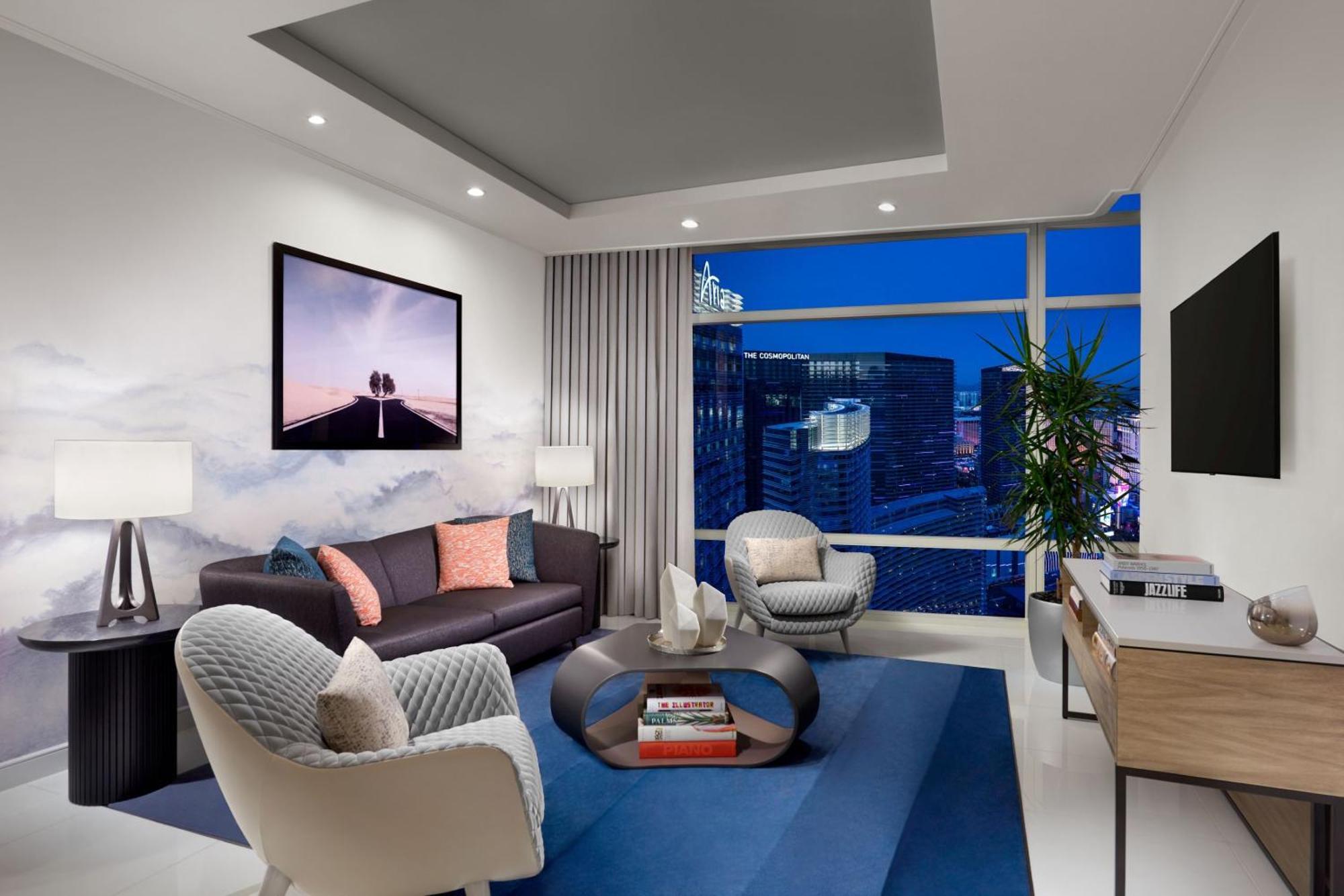 Aria Resort & Casino Λας Βέγκας Εξωτερικό φωτογραφία A living room at The Ritz-Carlton, Downtown, Los Angeles