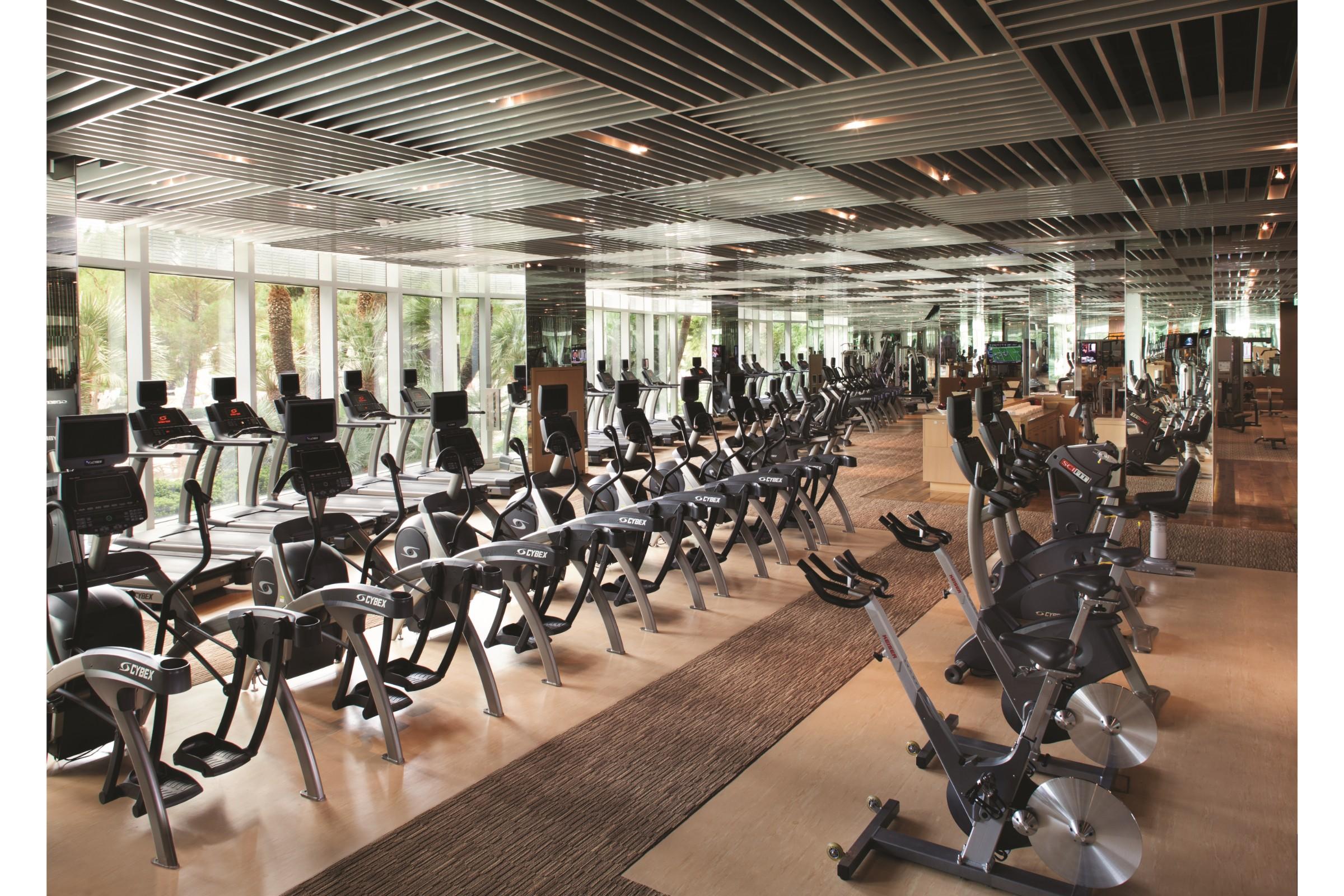 Aria Resort & Casino Λας Βέγκας Εξωτερικό φωτογραφία The gym at the InterContinental