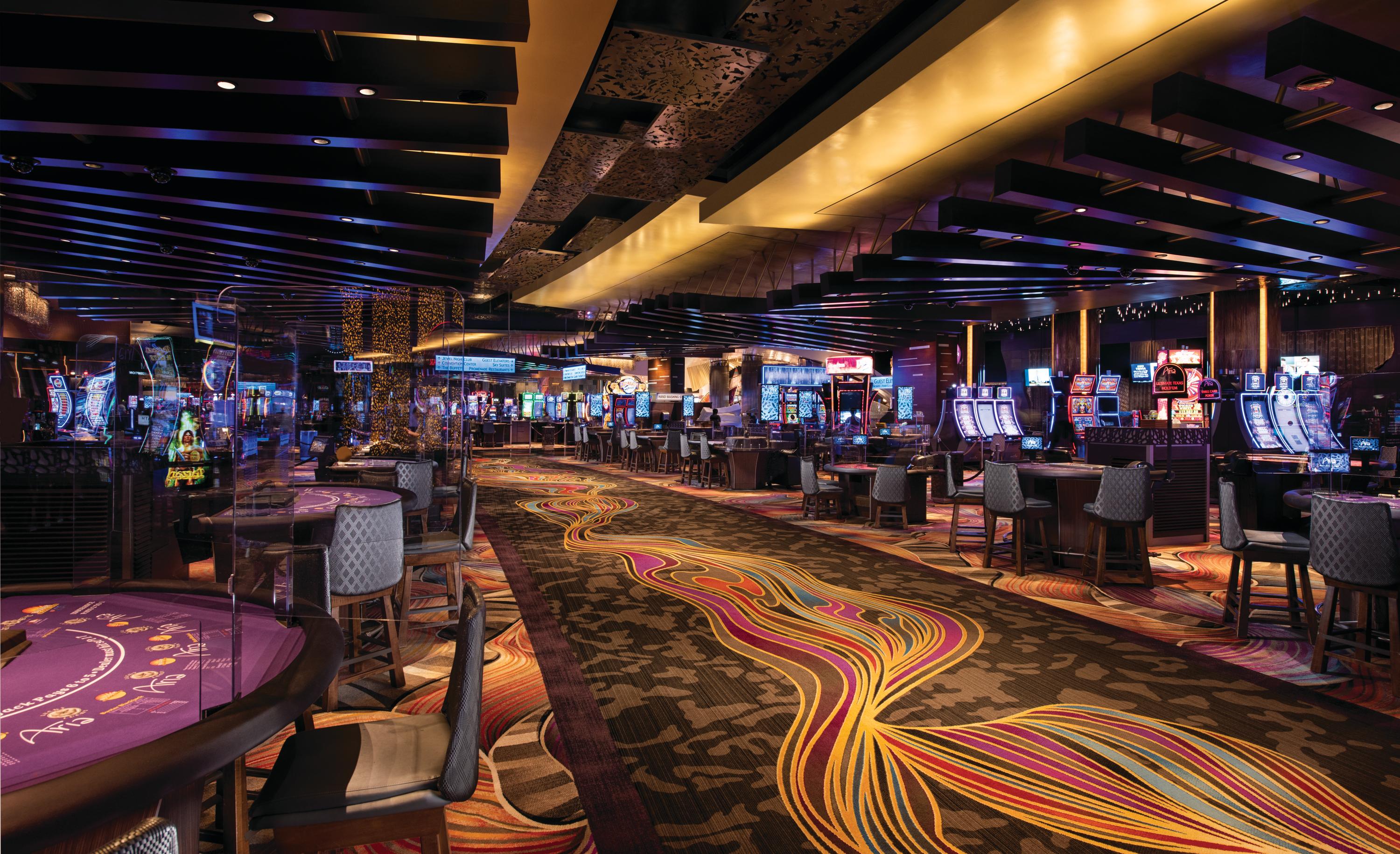 Aria Resort & Casino Λας Βέγκας Εξωτερικό φωτογραφία The casino floor at Wynn Las Vegas