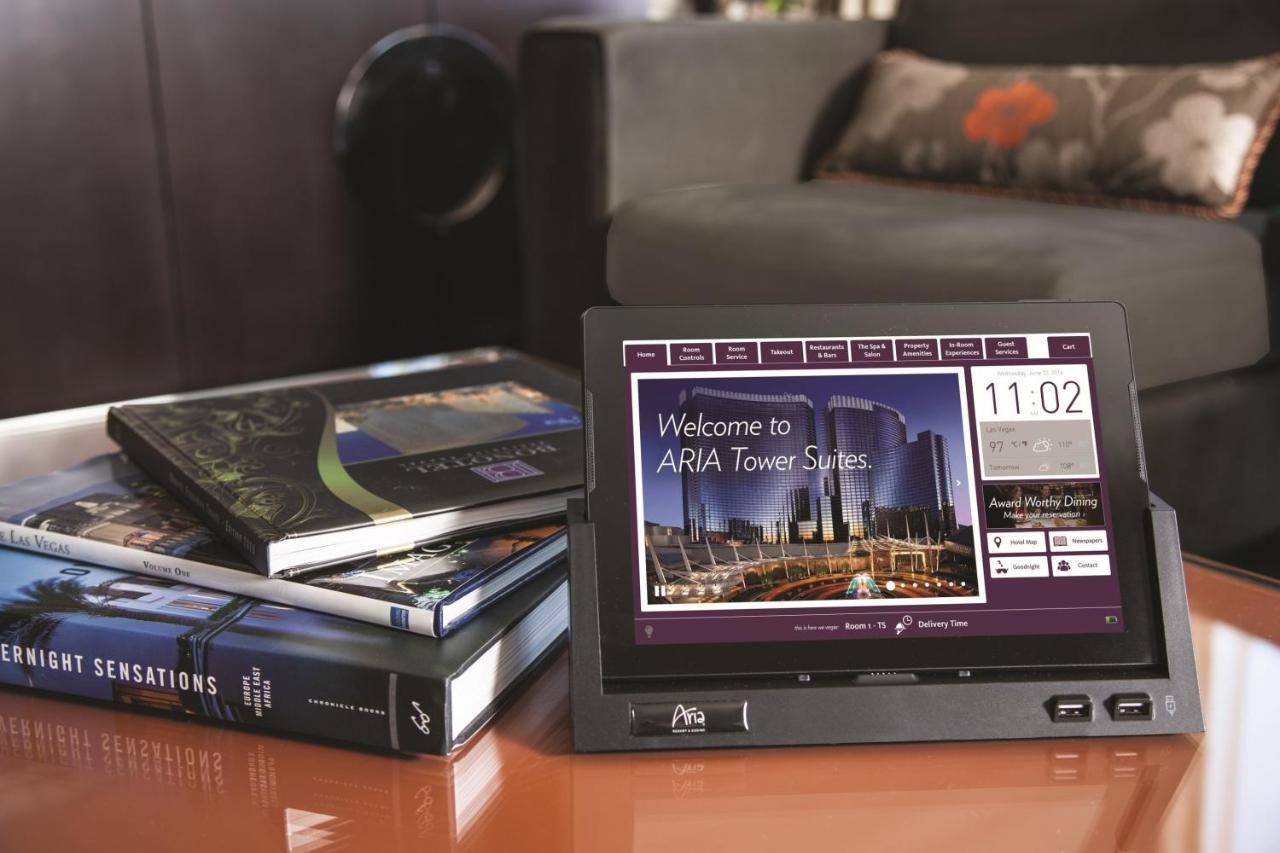 Aria Resort & Casino Λας Βέγκας Εξωτερικό φωτογραφία A tablet-based room controller